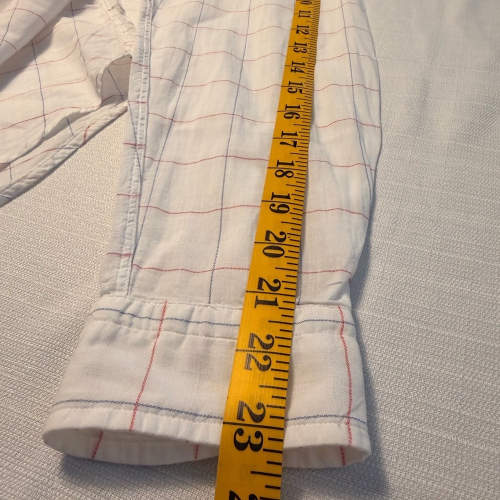 Grayson Threads Cream Windowpane Button-Down Shirt - image 10